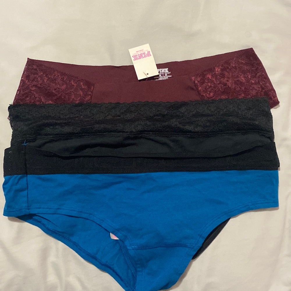 Victoria’s Secret Pink Panty lot of 3
